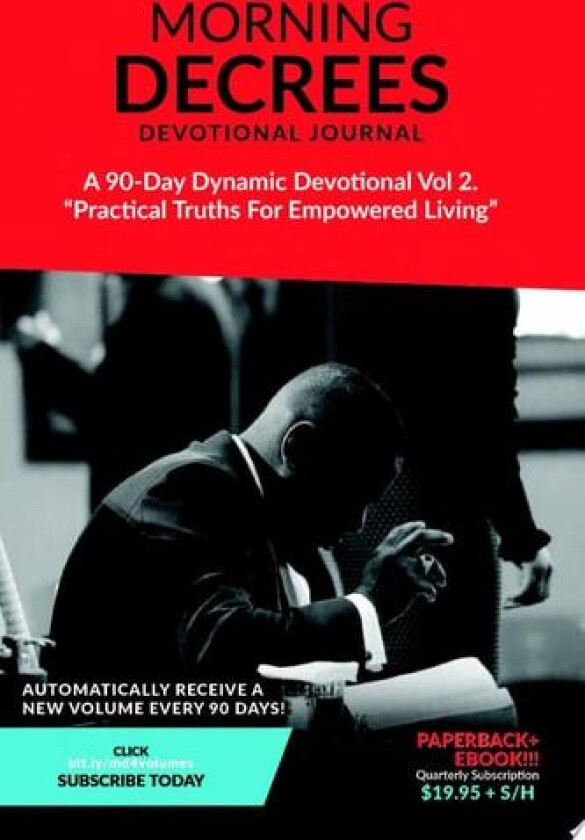 Morning Decree Devotional Journal Volume 2 av Dr.Jeffery A. Williams (Paperback)