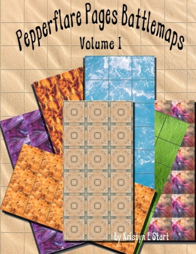 Pepperflare Pages Battlemaps Volume I av Kristyn Start (Paperback)