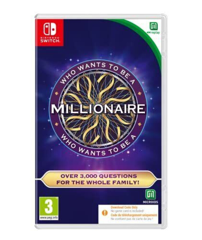 Who Wants To Be A Millionaire - Replay (Switch) - Game  FKVG