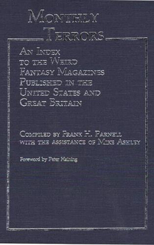 Monthly Terrors av Mike Ashley (Hardcover)