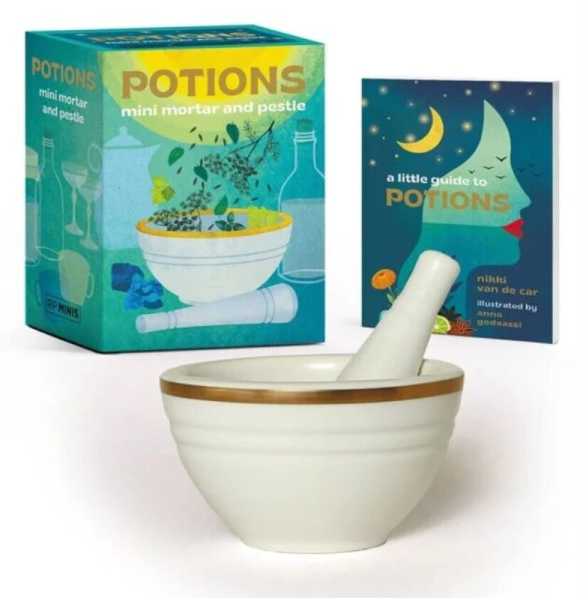 Potions Mini Mortar and Pestle av Nikki Van De Car