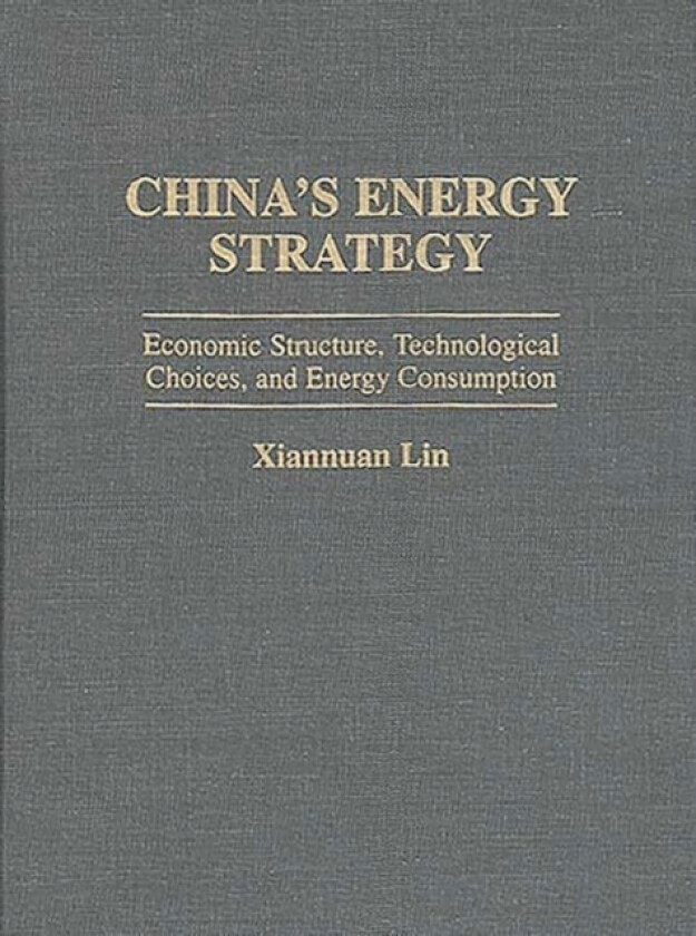 China's Energy Strategy av Xiannuan Lin (Hardcover)