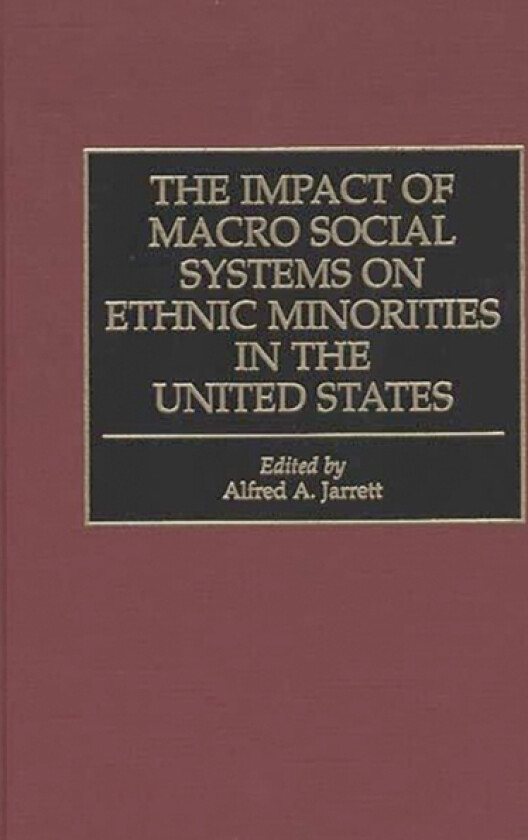 The Impact of Macro Social Systems on Ethnic Minorities in the United States av Alfred A. Jarrett (Hardcover)
