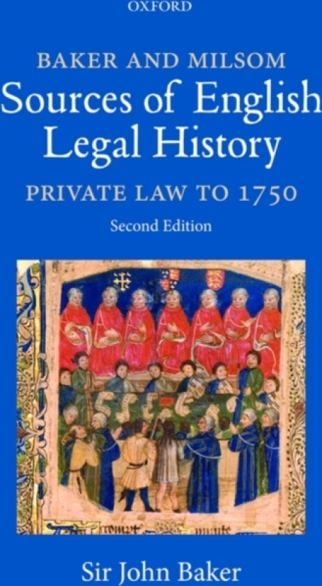 Baker and Milsom Sources of English Legal History av John Baker (Hardcover)