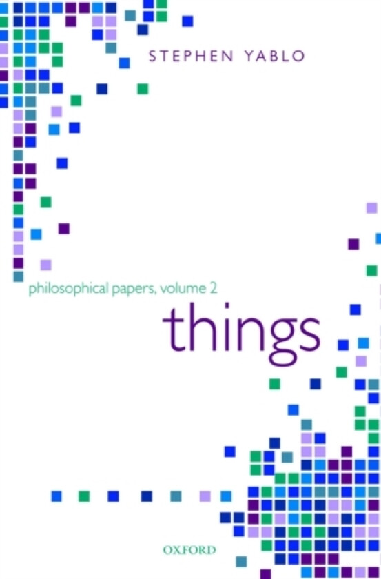 Things av Stephen Yablo (Hardcover)