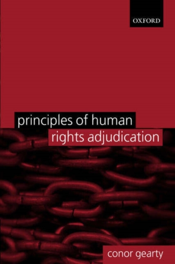 Principles of Human Rights Adjudication av Conor Gearty (Paperback)