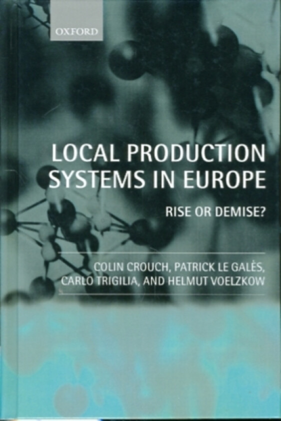 Local Production Systems in Europe: Rise or Demise? av Colin Crouch, Patrick Le Gales, Carlo Trigilia (Hardcover)