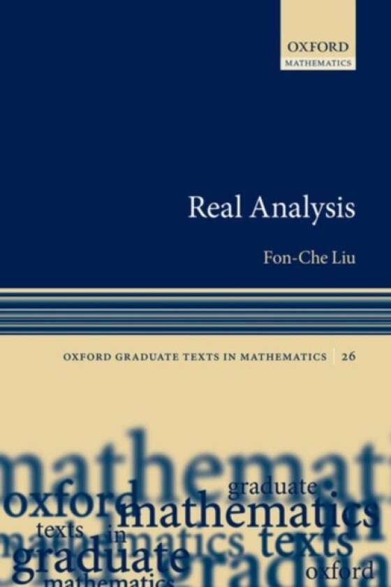 Real Analysis av Fon-Che Liu (Hardcover)