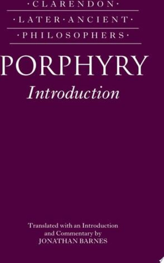 Porphyry's Introduction av Jonathan Barnes (Hardcover)