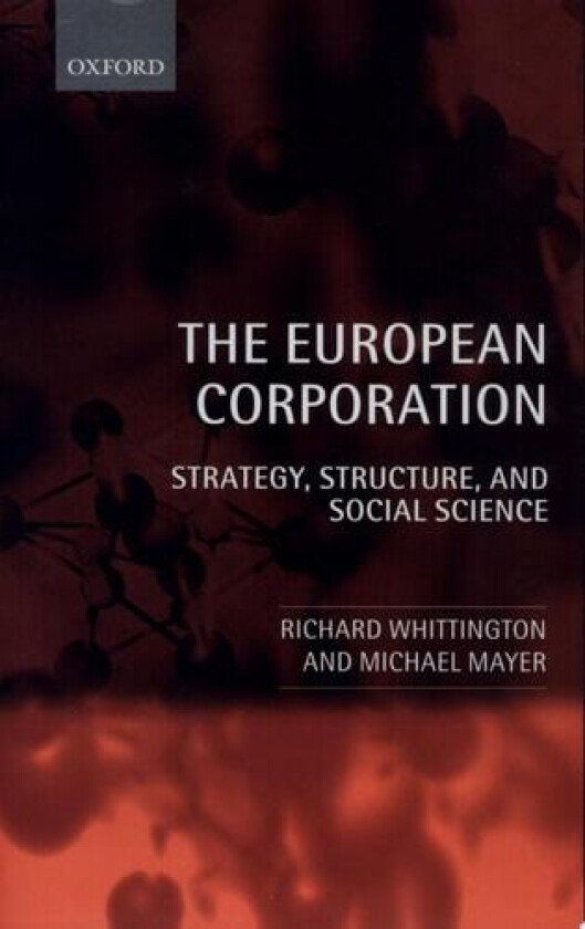 The European Corporation av Richard Whittington, Michael Mayer (Hardcover)