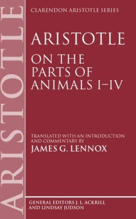 Aristotle: On the Parts of Animals av Aristotle (Hardcover)