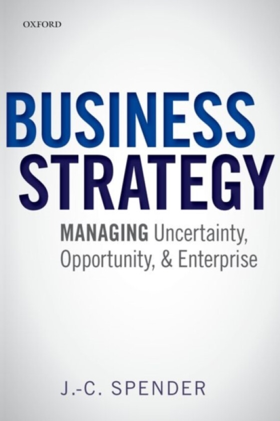 Business Strategy av J.-C. Spender (Paperback)
