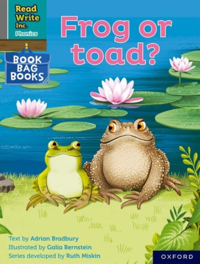 Read Write Inc. Phonics: Frog or toad? (Grey Set 7 Book Bag Book 7) av Adrian Bradbury (Paperback)