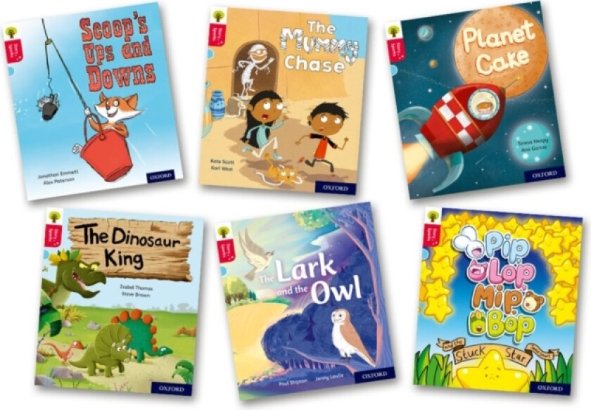 Oxford Reading Tree Story Sparks: Oxford Level 4: Mixed Pack of 6 av Jonathan Emmett, Kate Scott, Teresa Heapy (Paperback)