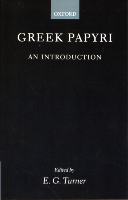 Greek Papyri av E.G. Turner (Paperback)