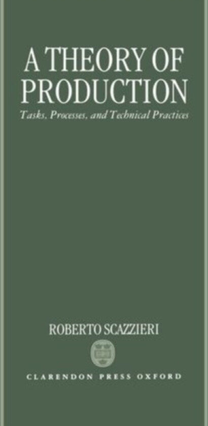 A Theory of Production av Roberto Scazzieri (Hardcover)