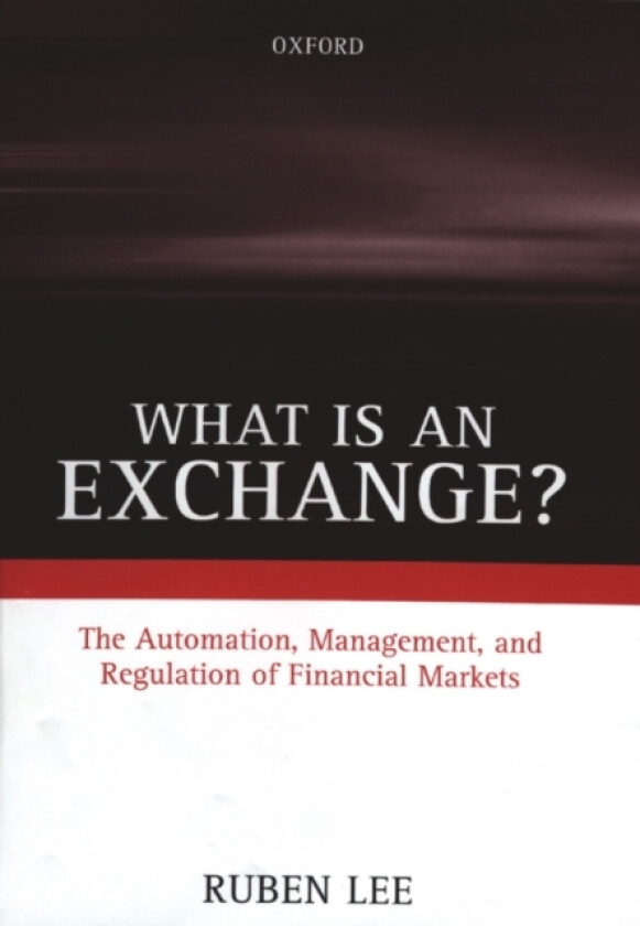 What is an Exchange? av Ruben Lee (Hardcover)