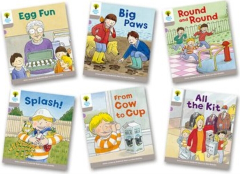 Oxford Reading Tree Biff, Chip and Kipper Stories Decode and Develop: Level 1: Level 1 More B Decode & Develop Pack of 6 av Roderick Hunt (Paperback)
