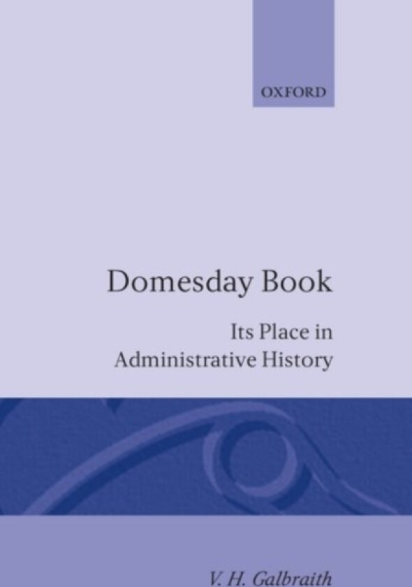 Domesday Book av V.H. Galbraith (Hardcover)
