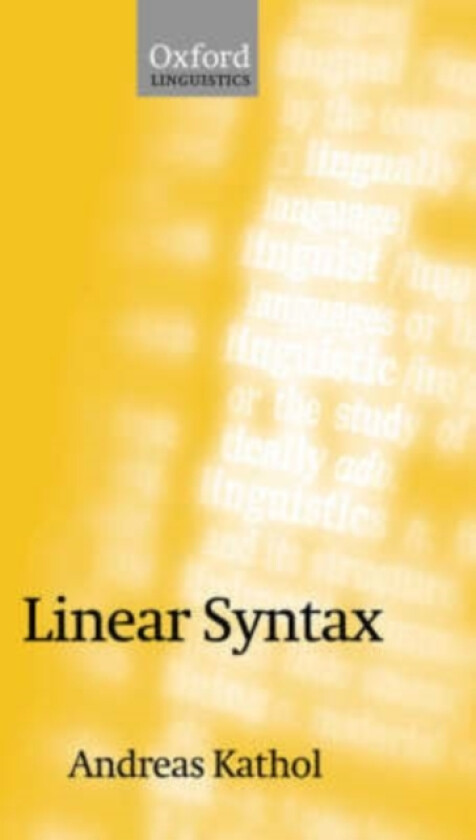 Linear Syntax av Kathol (Paperback)