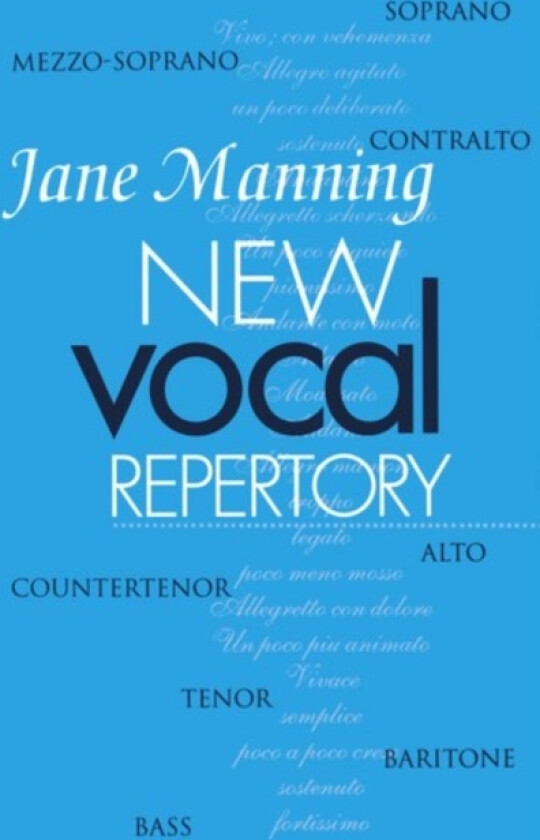 New Vocal Repertory av Jane Manning (Paperback)