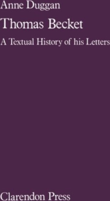 Thomas Becket av Anne Duggan (Hardcover)