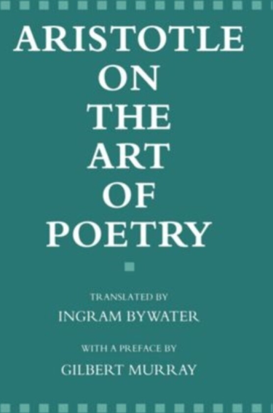 The Art of Poetry av Aristotle (Paperback)