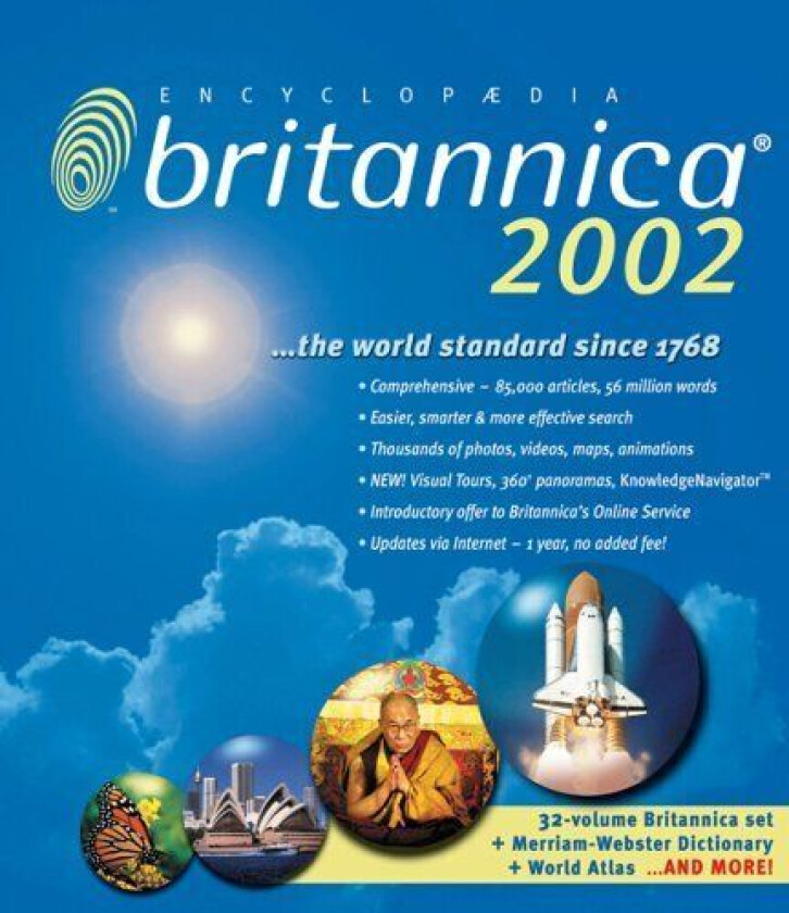 Encyclopedia Britannica 2002 DVD Mac Edition - Game  JIVG