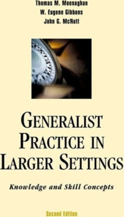 Generalist Practice in Larger Settings, Second Edition av Thomas M Meenaghan, W Eugene Gibbons, John G McNutt (Paperback)