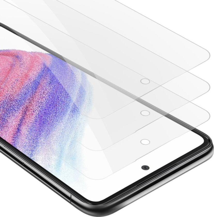 3x Skjermbeskytter Skärmskyddtil til Galaxy A53 5G Herdet Skjermglass