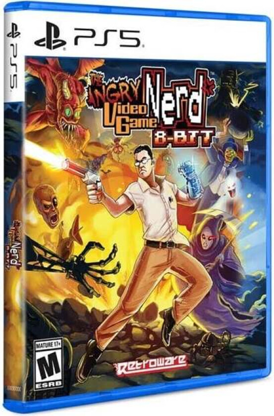 Angry Video Game Nerd 8-Bit - Sony PlayStation 5 - Action