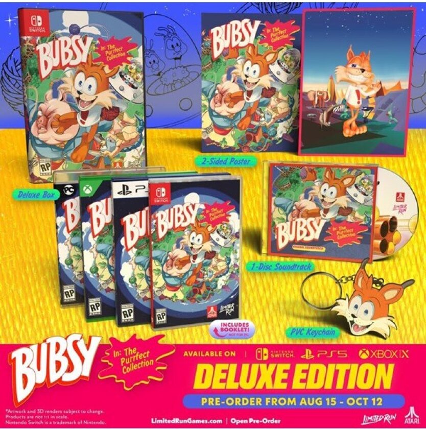 Bubsy in: The Purrfect Collection - Deluxe Edition - Sony PlayStation 5 - Collection
