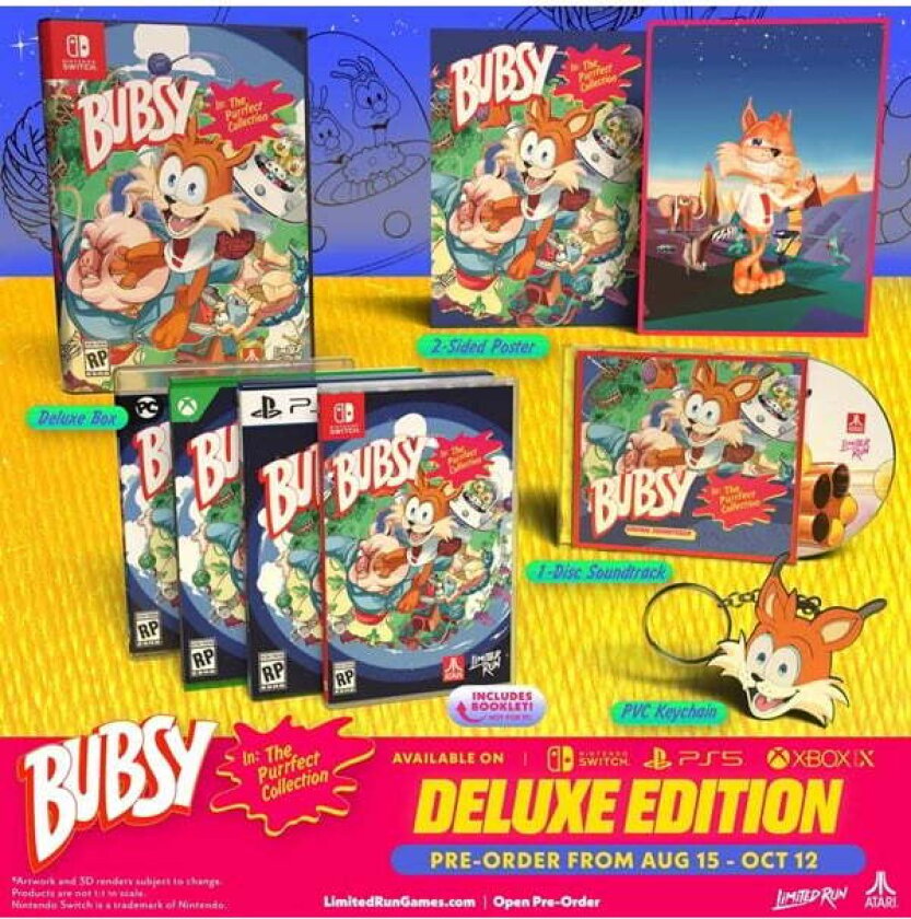 Bubsy in: The Purrfect Collection (Deluxe Edition) - Nintendo Switch - Collection