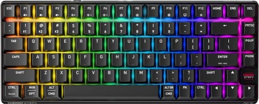 Cherry Xtrfy K33 kompakt trådløst gamingtastatur