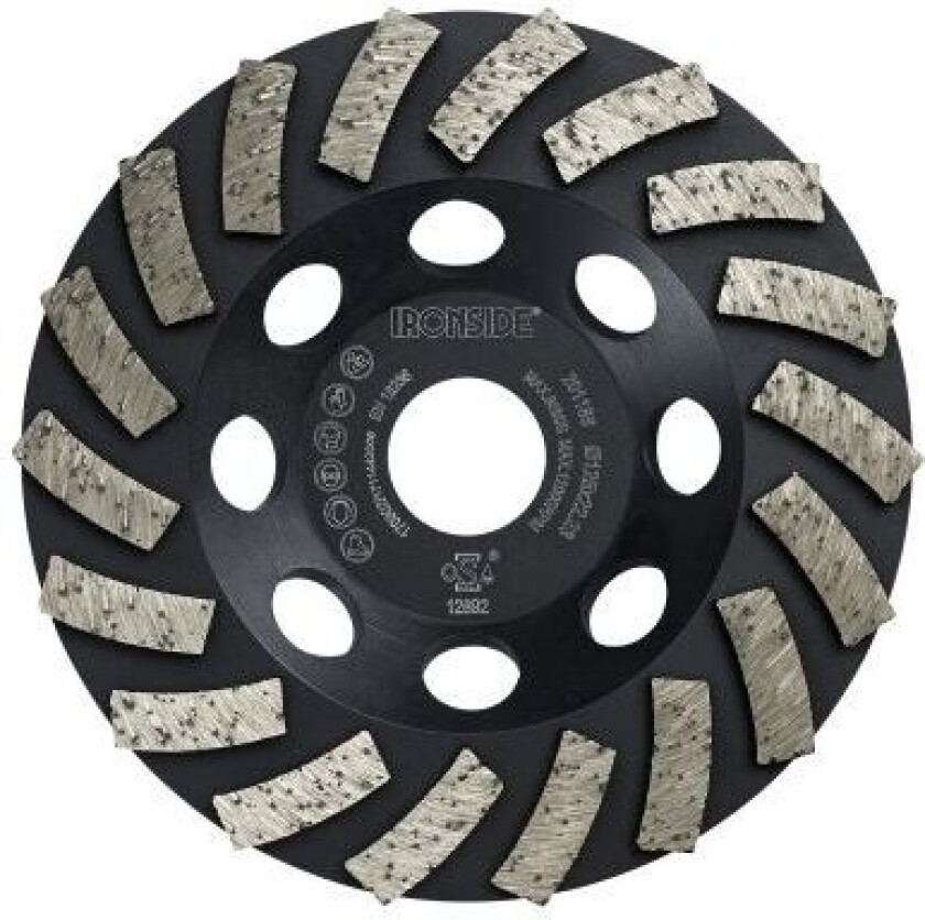 201186 Kappeskive 125 x 22,23 x 5 mm