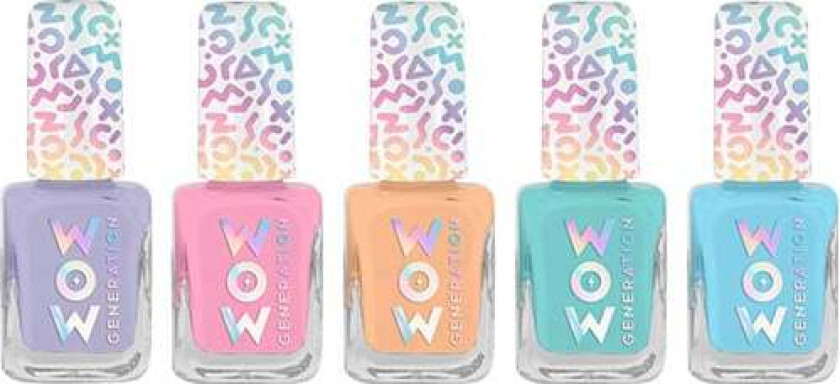 - Nail Polish Pack Of 5 Bottles (WOW00018-314-CDU)