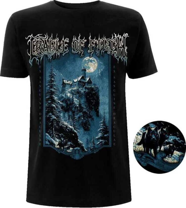 T-skjorte - Draculae - S til 5XL - Herrer - svart