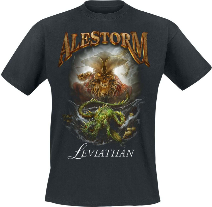 T-skjorte - Leviathan - S til XXL - Herrer - svart
