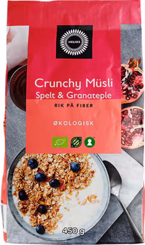 Crunchy Musli Spelt&Granateple 450g