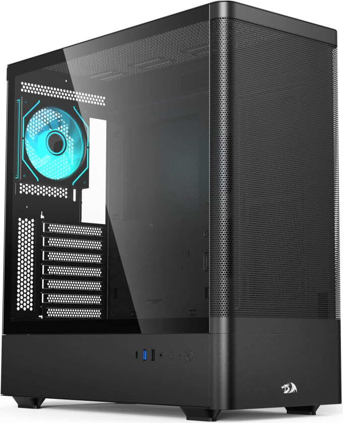 GC-627 Ventra Air PC-kabinett - ATX, ITX, MicroATX - Svart