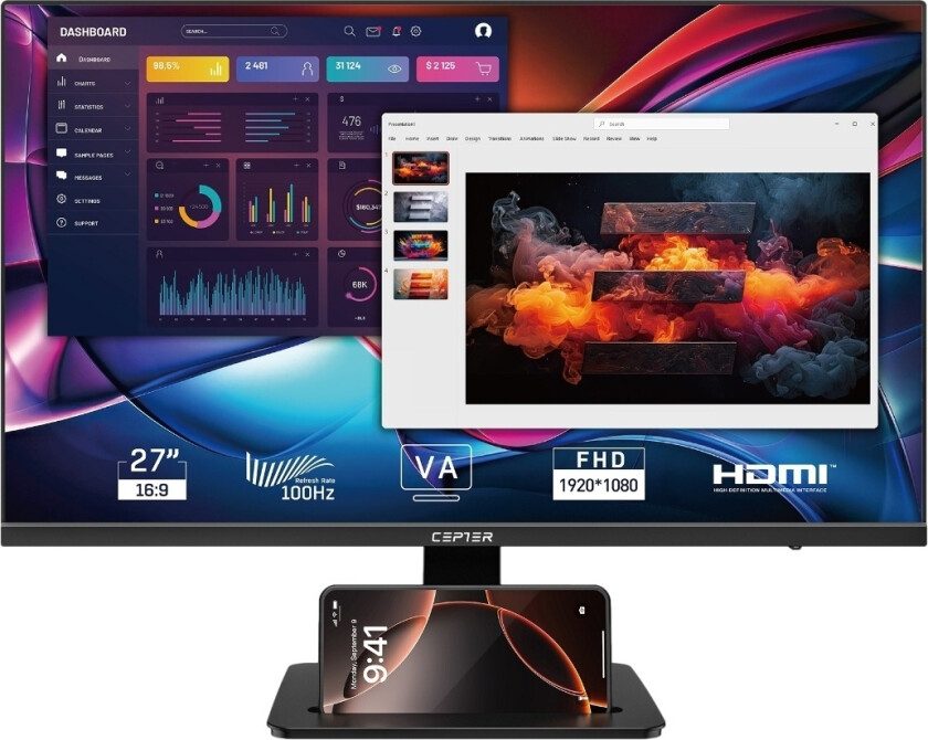 Pulse 27" Full HD-skjerm