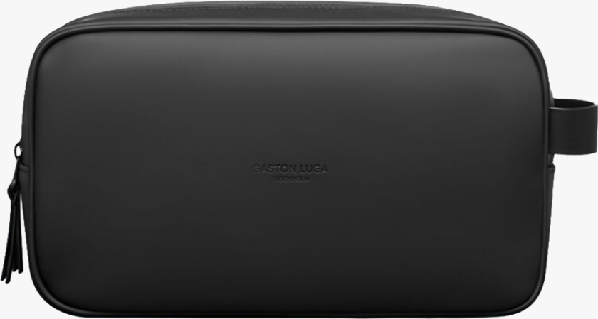 Spläsh Double Zipped Toiletry Bag - Sort - Unisex - Toalettmapper