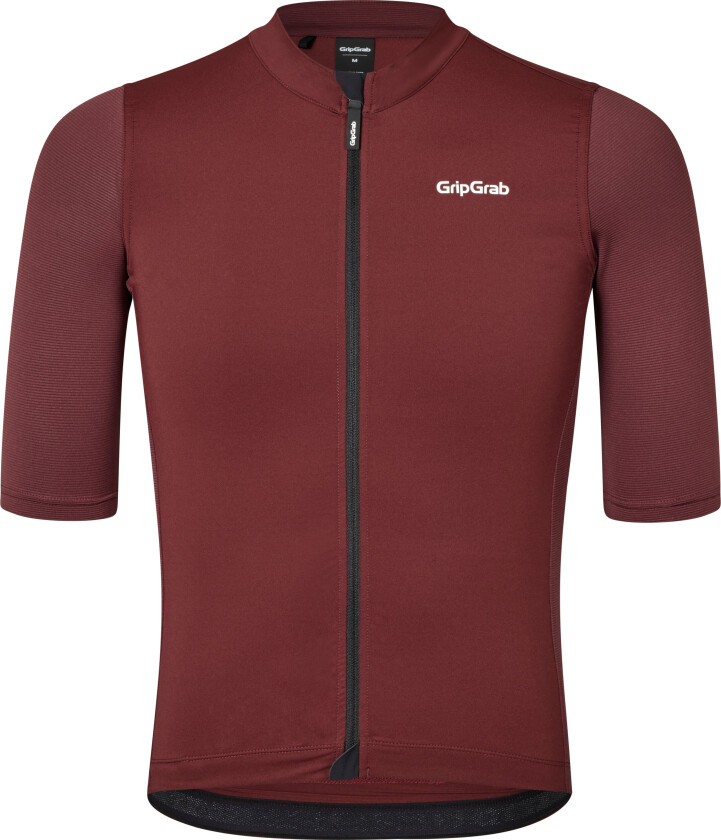Gripgrab Men's Ride Short Sleeve Jersey Dark Red XL, Dark Red