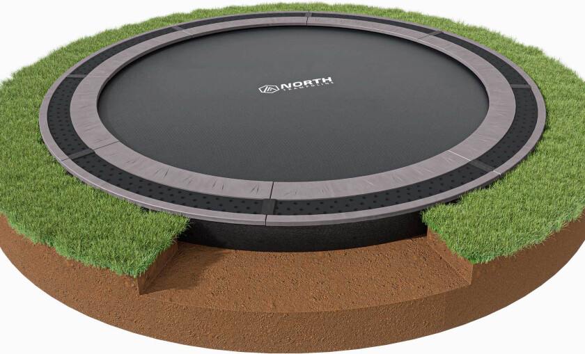 IN GROUND Rund / 4,3 m / Trampoline