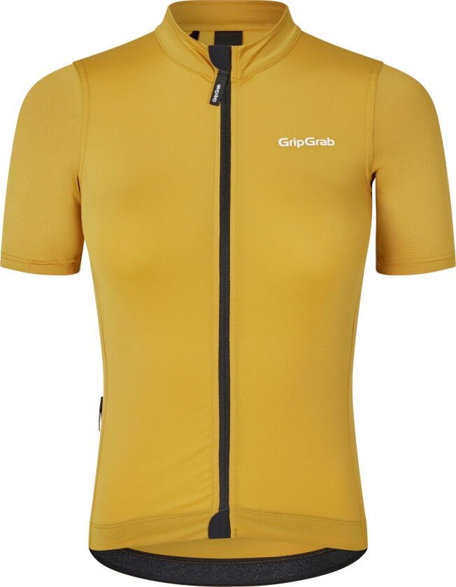 Gripgrab Women's Ride Short Sleeve Jersey Mustard Yellow M, Mustard Yellow