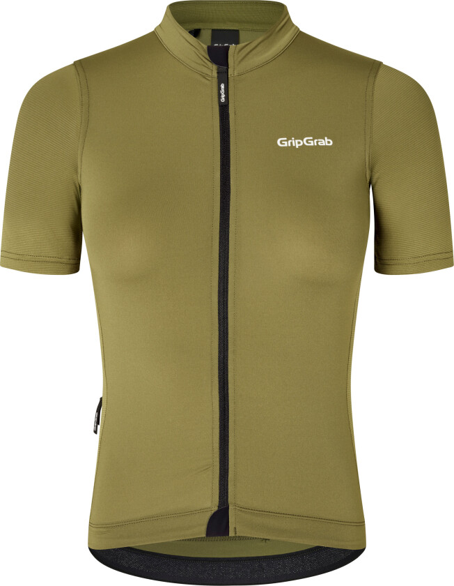 Gripgrab Women's Ride Short Sleeve Jersey Olive Green L, Olive Green