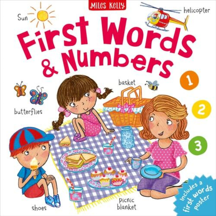 First Words and Numbers av Sarah Carpenter (Hardcover)