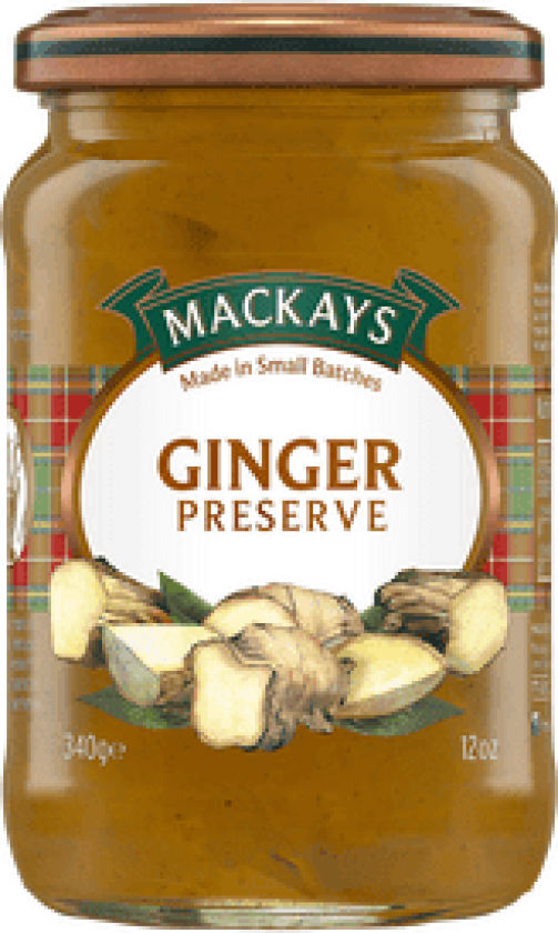 MACKAYS Skotsk Ingefærsyltetøy - 340 g.