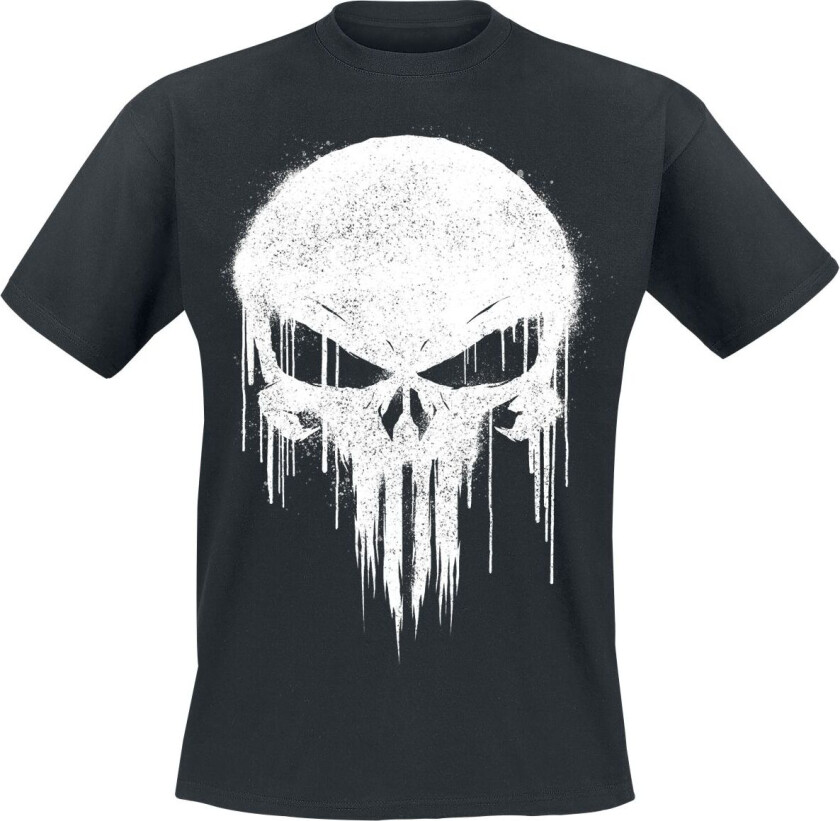 Disney T-skjorte - Graffiti Skull - S til XXL - Herrer - svart