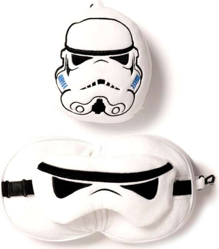 Resteazzz Star Wars Stormtrooper-reisepute med øyemaske